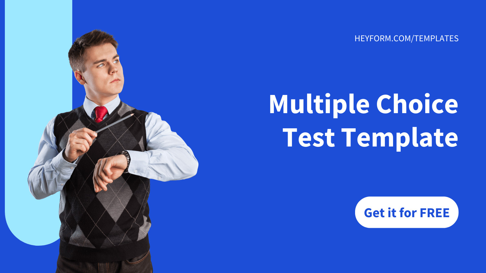 get free multiple-choice test template