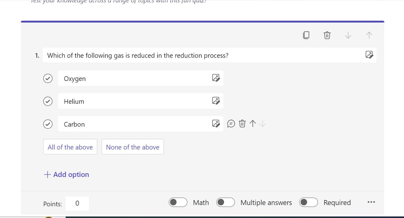 Multiple-Choice Question Format: Allow Participants to Select the Most Relevant Answer