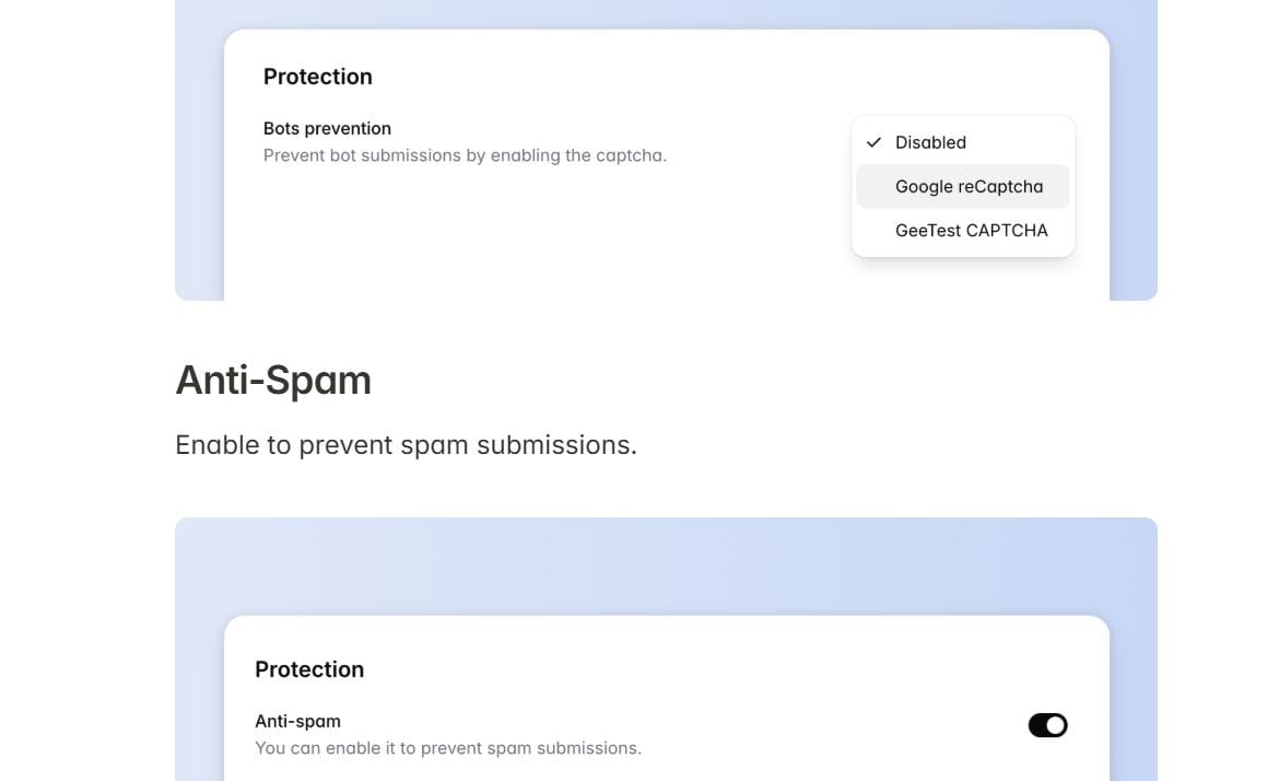 In ensures that user information is securely handled and stored. It includes measures like encryption, compliance with data privacy regulations (e.g., GDPR), and access controls to prevent unauthorized access and maintain the confidentiality of collected data.