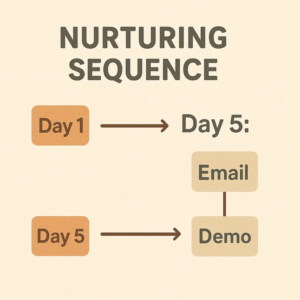 The perfect nurture sequence: Automate follow-ups and boost conversions by 28%.
